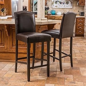 Christopher Knight Home 295974 Markson Barstool, Brown