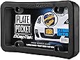 BumpTEK Plate Pocket (Extreme Edition) - The Thickest, Toughest, All Rubber Front Bumper Guard, Front Bumper Protection, License Plate Frame. Flexible Rubber Cushions Parking Bumps!