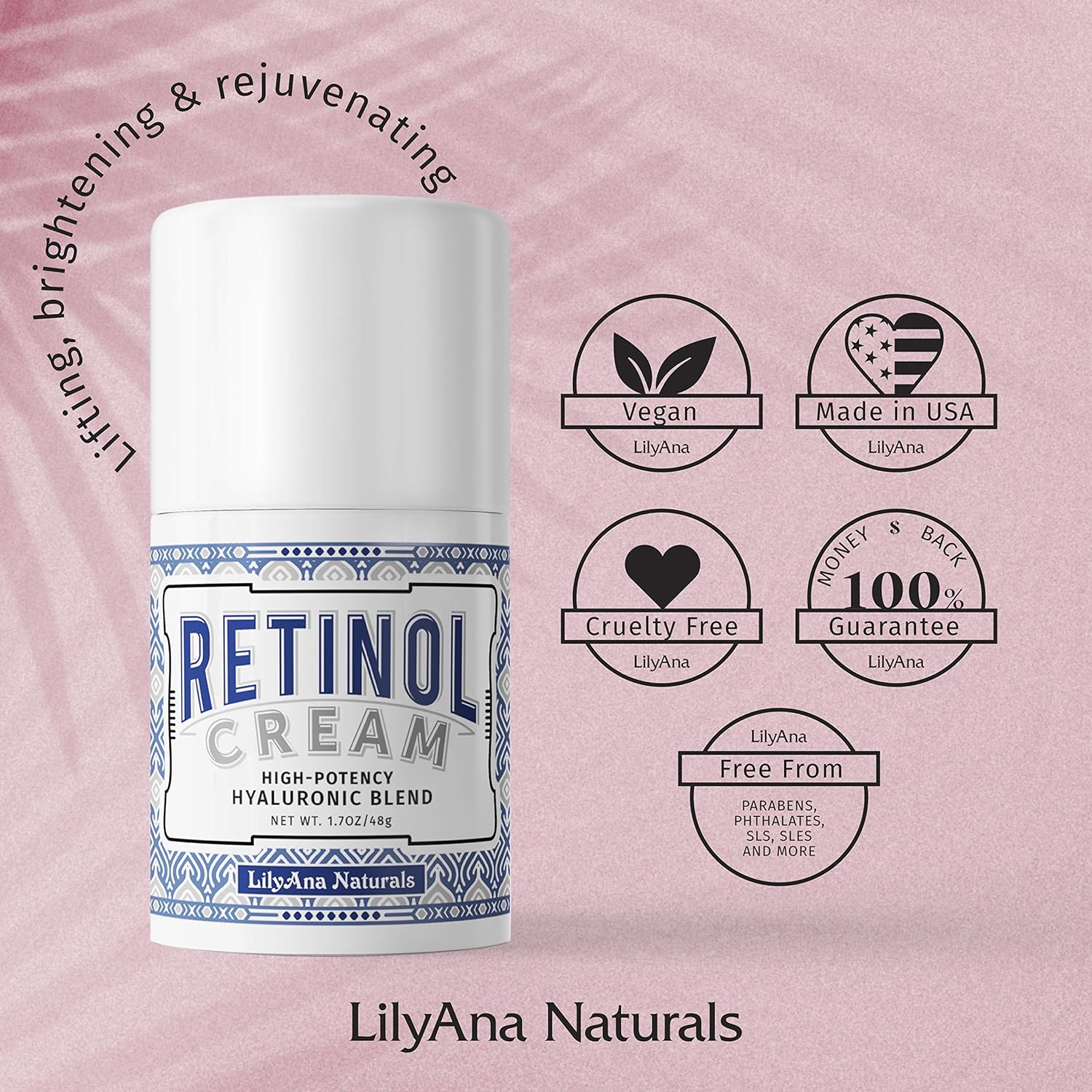 retinol cream lilyana