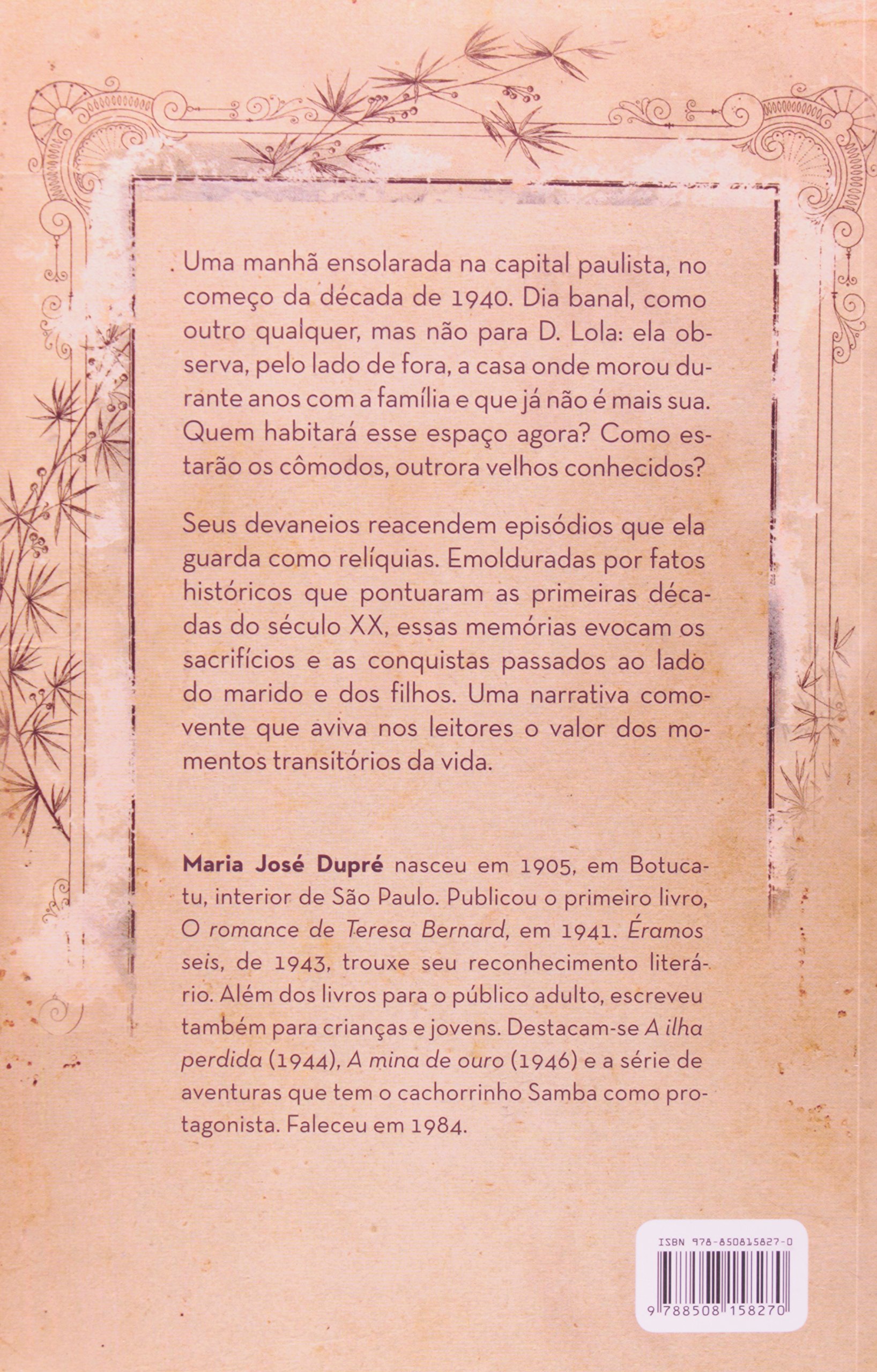Amazon Com Eramos Seis Em Portuguese Do Brasil 9788508158270 Libros
