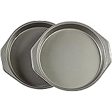 Amazon Basics Nonstick Round Baking Cake Pan, 9 Inch, Set of 2