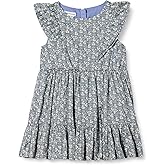 Amazon Essentials Girls and Toddlers' Ruffle Woven Dress