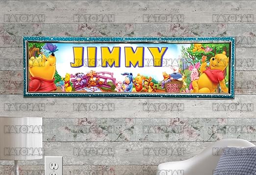Amazon Com Katonah Customized Name Painting Winnie The Pooh