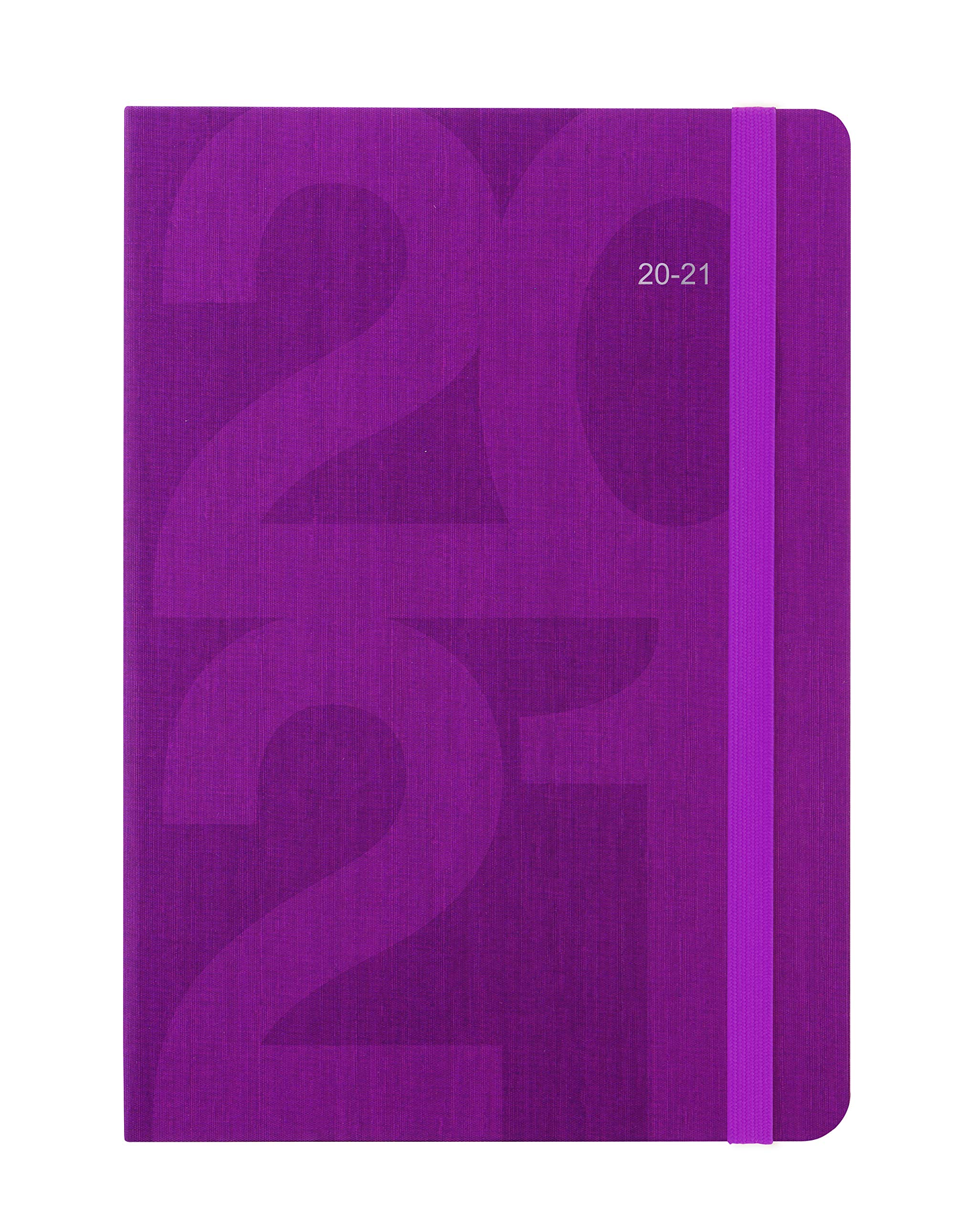 Letts Block A5 Academic 20-21 Week to View Diary - Pink