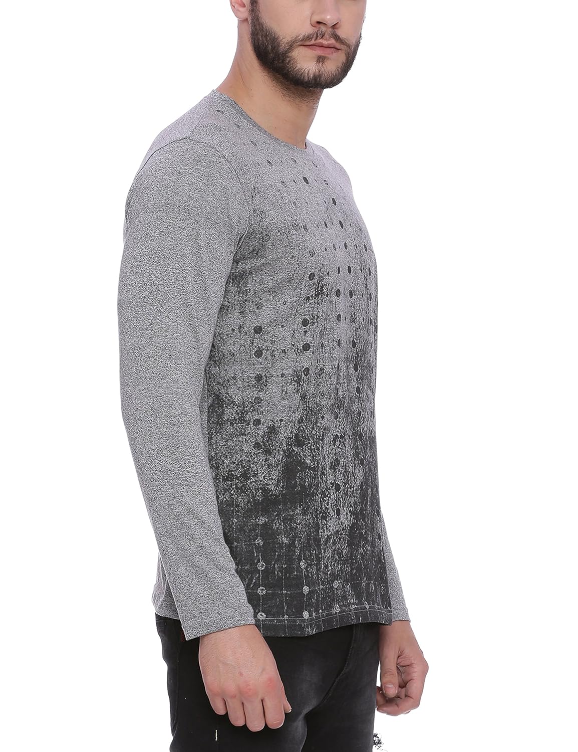 campus sutra men's cotton t-shirt