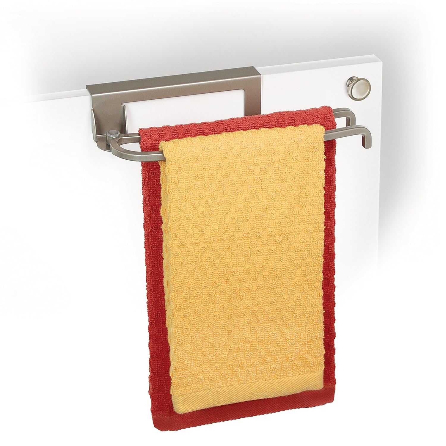 Best Lynk Over Cabinet Door Pivoting Towel Bar, Chrome