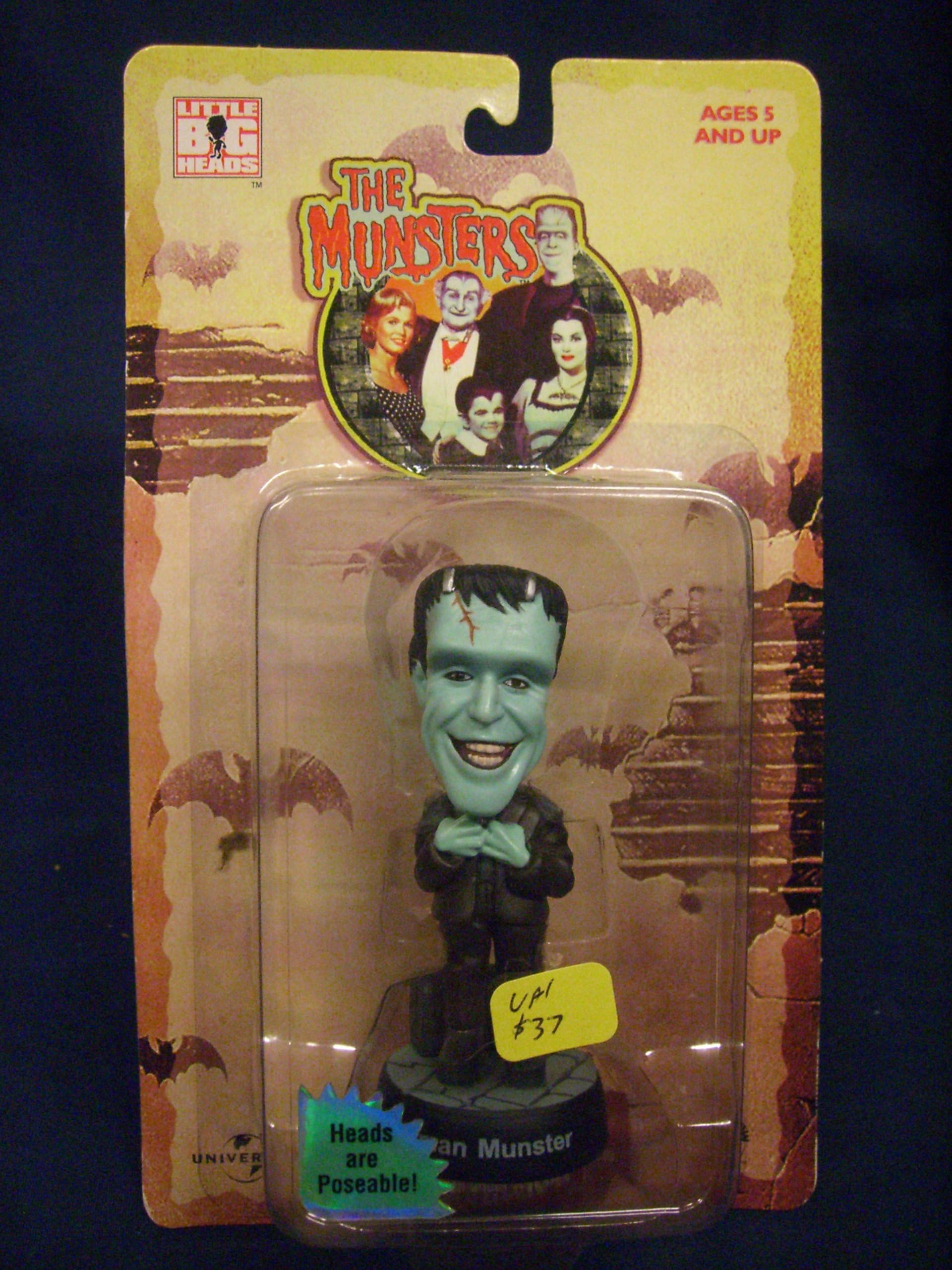 Little Big Head Extremely Rare The Munsters Herman 1999 [Toy]