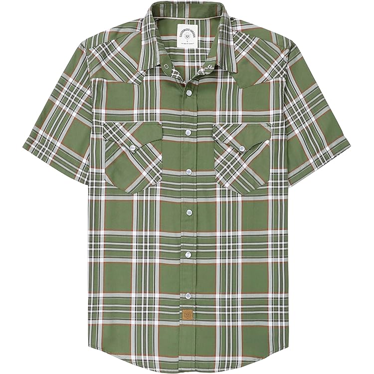 Amazon.com: ARIAT Men's Howland Retro Fit Shirt, Turquoise, Medium