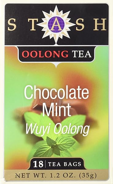 STASH TEA TEA OOLONG CHOCOLATE MINT – 18 COUNT