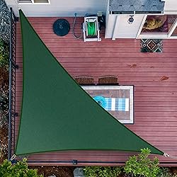 ShadeMart 12' x 12' x 17' Green Sun Shade Sail