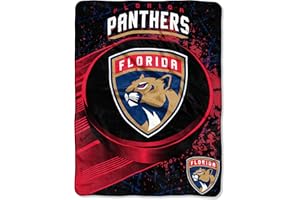 Officially Licensed NHL Ice Dash Micro Raschel Throw Blanket, 46" x 60"