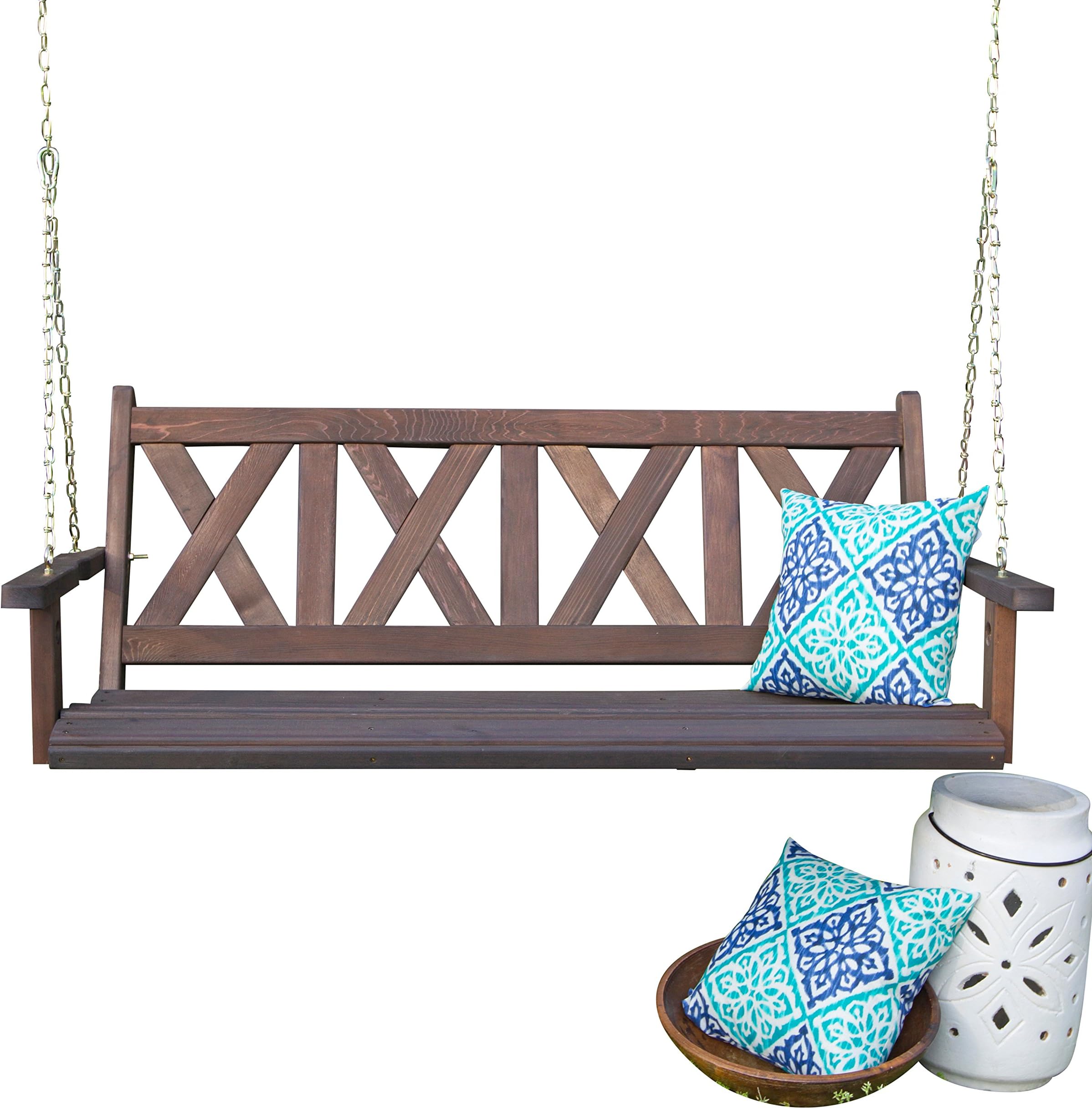 Porchgate Amish Made Haven 5ft. Porch Swing