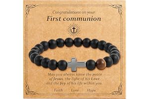 Eaciy Easter Gifts for Boys, Easter Basket Stuffers First Communion Baptism Confirmation Gifts for Boys