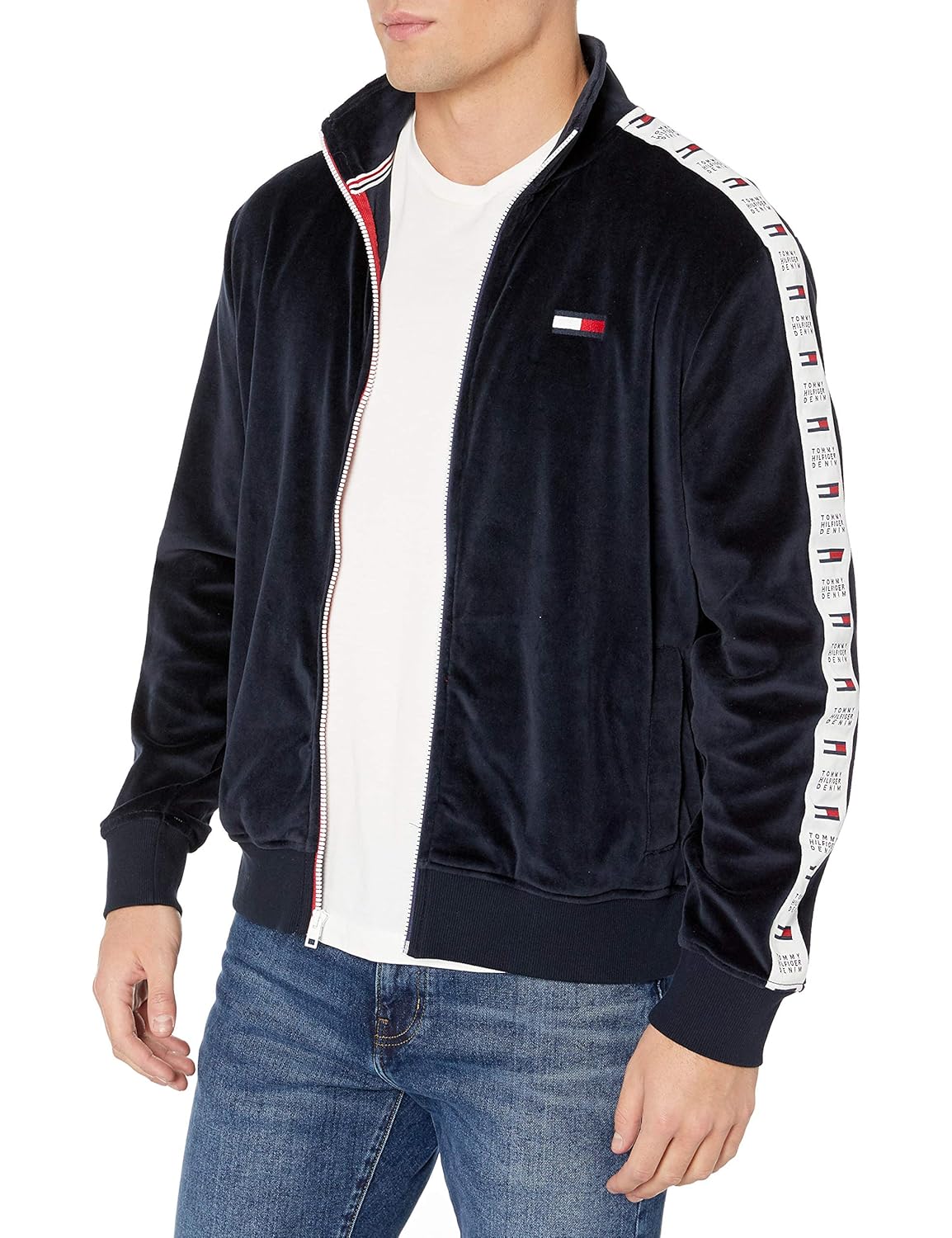 tommy jeans track top