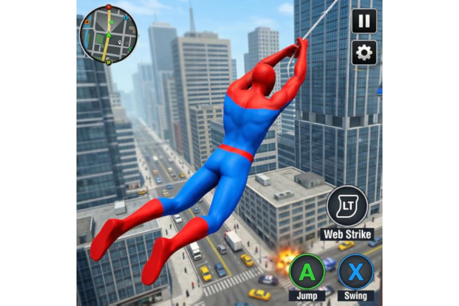 Spider Superhero Shooting Games - Real Rophero fighter Game 2026
