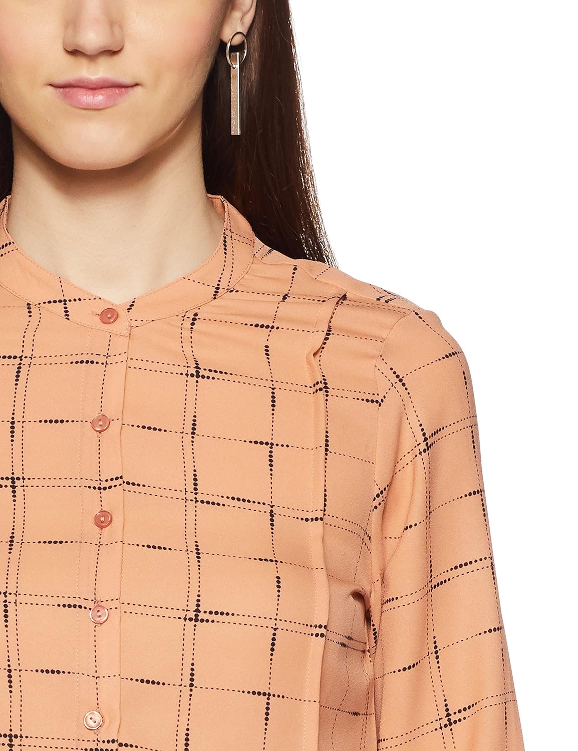 van heusen women's plain regular fit shirt