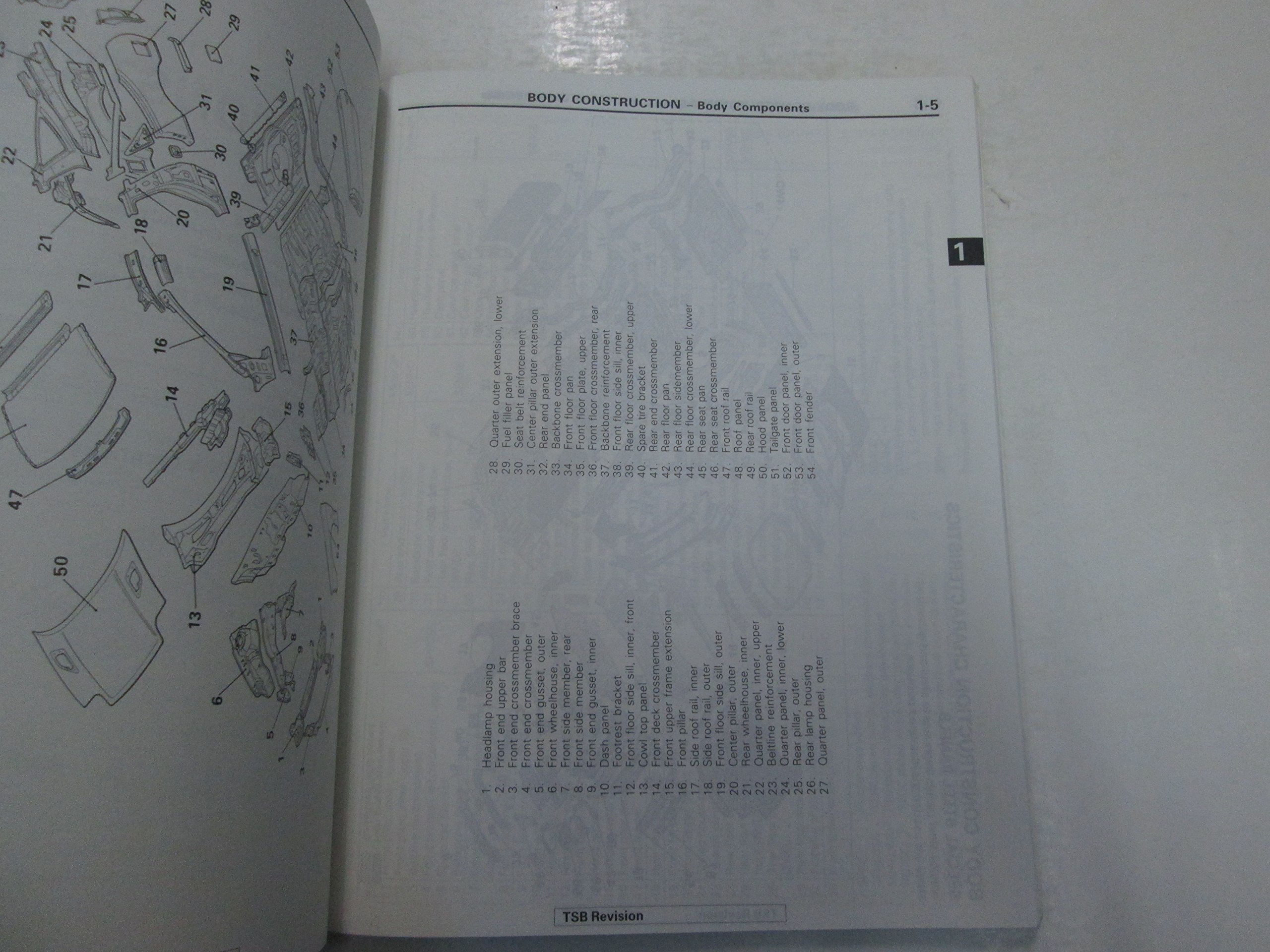 1991 MITSUBISHI 3000GT Body Repair Shop Manual MINOR WEAR FACTORY OEM BOOK  91***: Mitsubishi: Amazon.com: Books