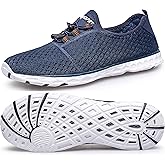 DOUSSPRT Men's Water Shoes Quick Drying Sports Aqua Shoes