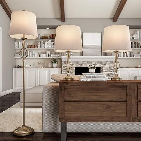 amazon com lamparas de mesa y piso