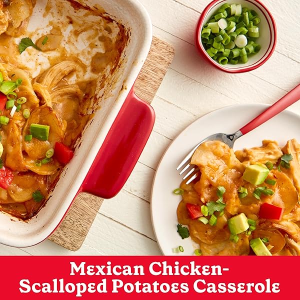 BETTY CROCKER SCALLOPED CASSEROLE POTATOES, MADE WITH REAL CHEESE, TWIN PACK, 8 OZ BOX