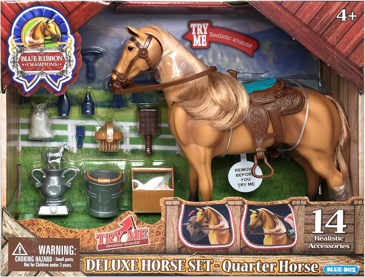 blue ribbon horse toys