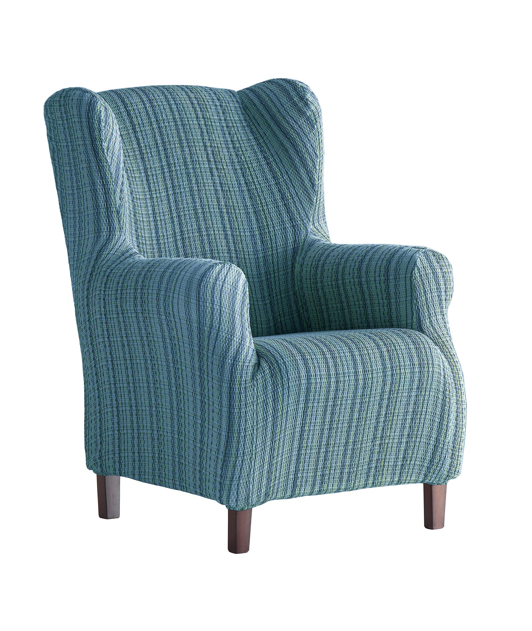 Martina Home Haber Elastic Armchair Cover Wing Chair 33x42x8 cm blue