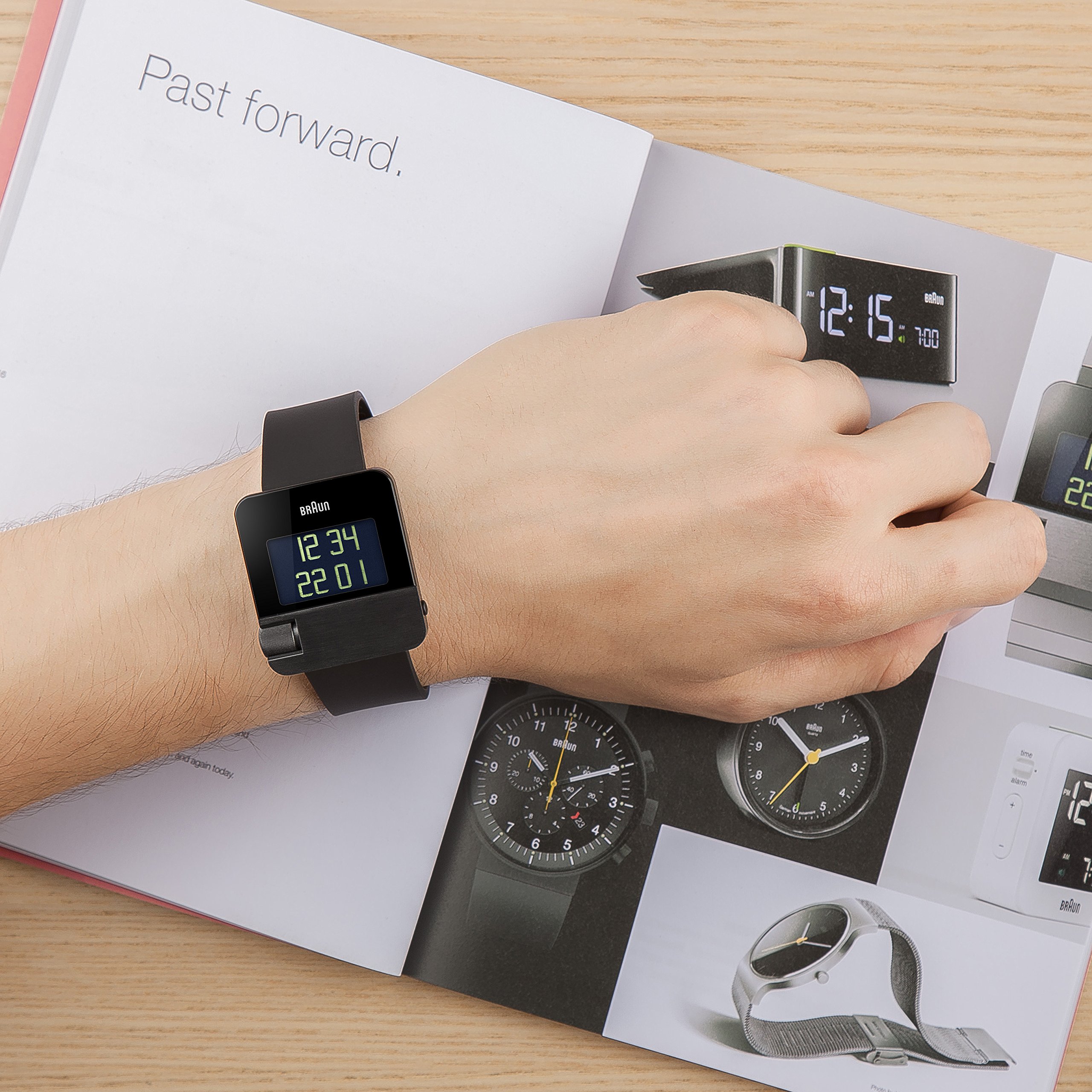 Bn0106 Male Rectangular Digitalwatch
