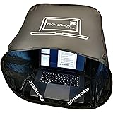TECH SHADE TO GO _ Portable Laptop Sun Shade, Privacy Cover, Laptop Sun Shade, Laptop Shade for Working Outside, Laptop Shade