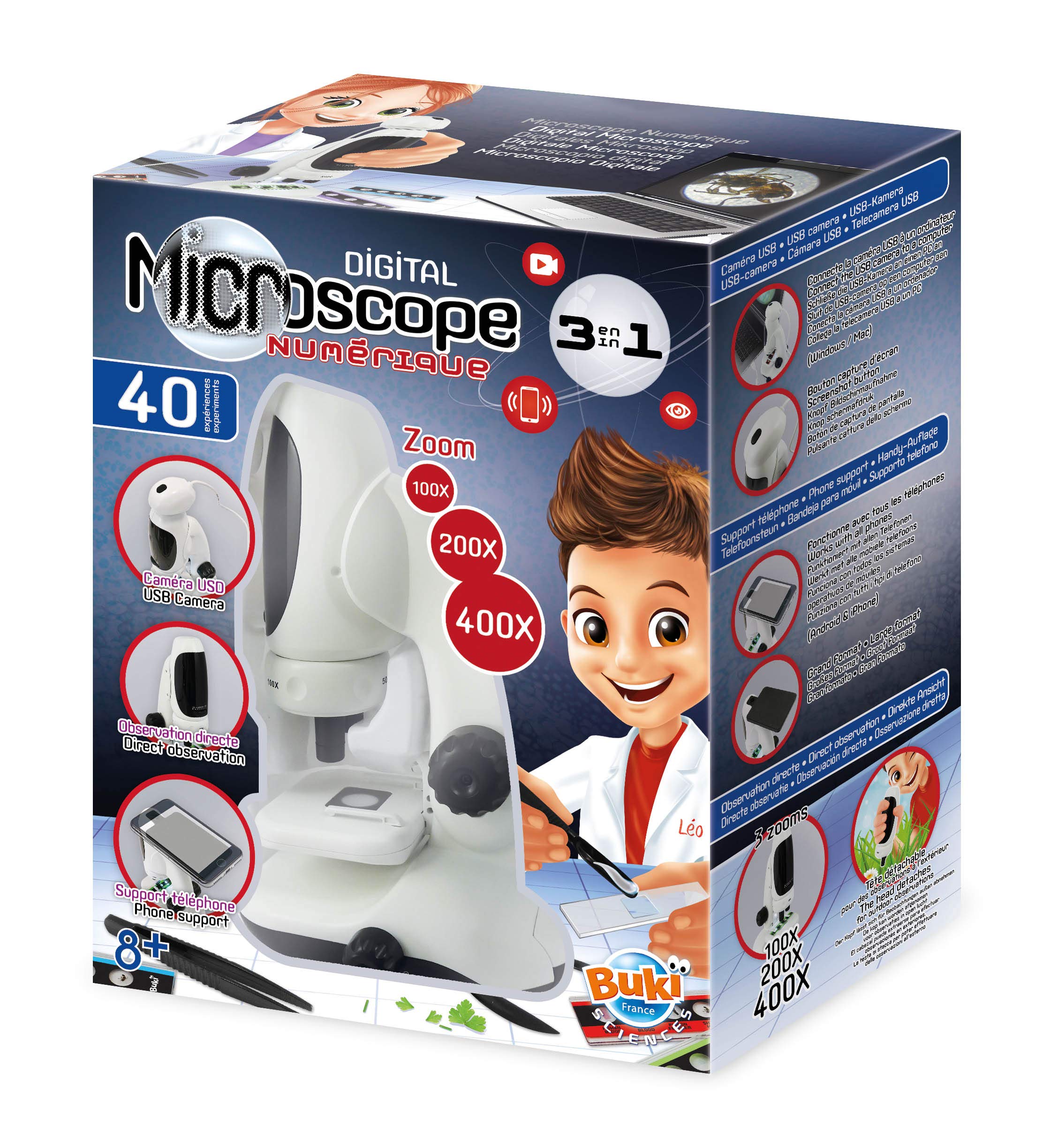 Buki - Mr700 - Microscope 3 En 1
