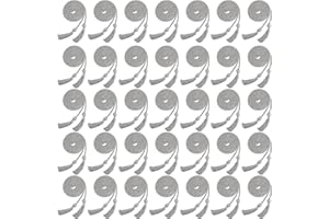 CONAGEL 35 Pieces Graduation Honor Cord Rayon Braided Cords Yard Honor Cord with Tassels Bulk for Bachelor Gown Decoration Graduates Photography (Grey)