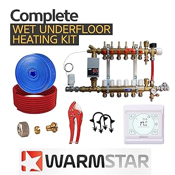 Thermostat Höhe Fußbodenheizung