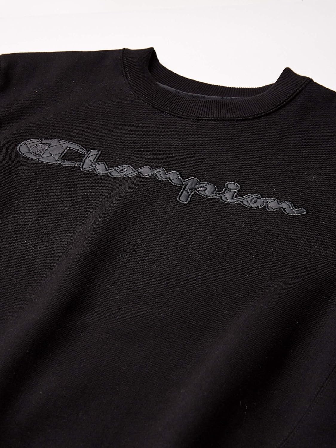 Champion LIFE Men's Champion Super Fleece 2.0 Crew-Quilted Script: Clothing