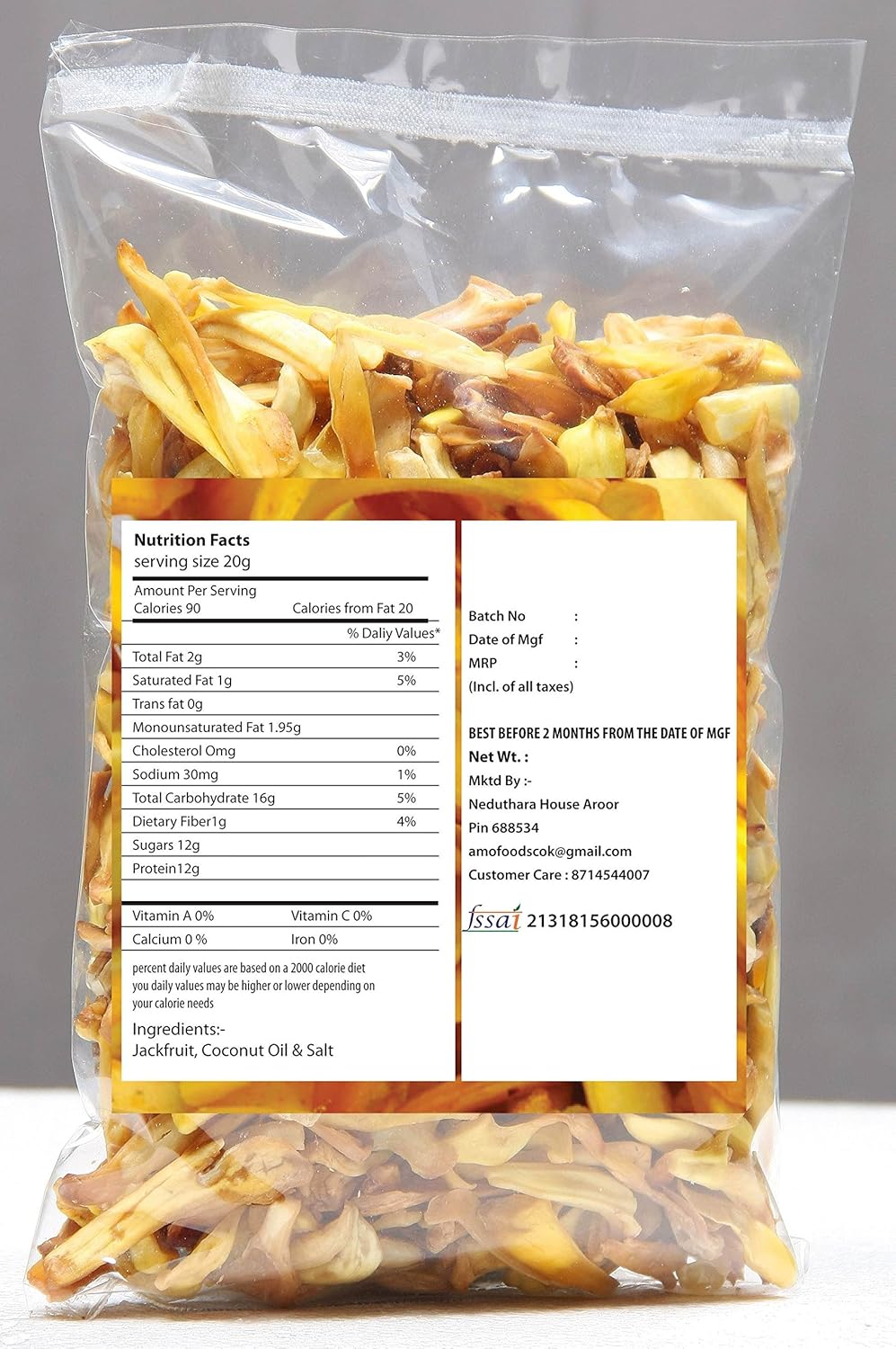 Dried Jackfruit Chips Nutrition Facts Nutrition Pics