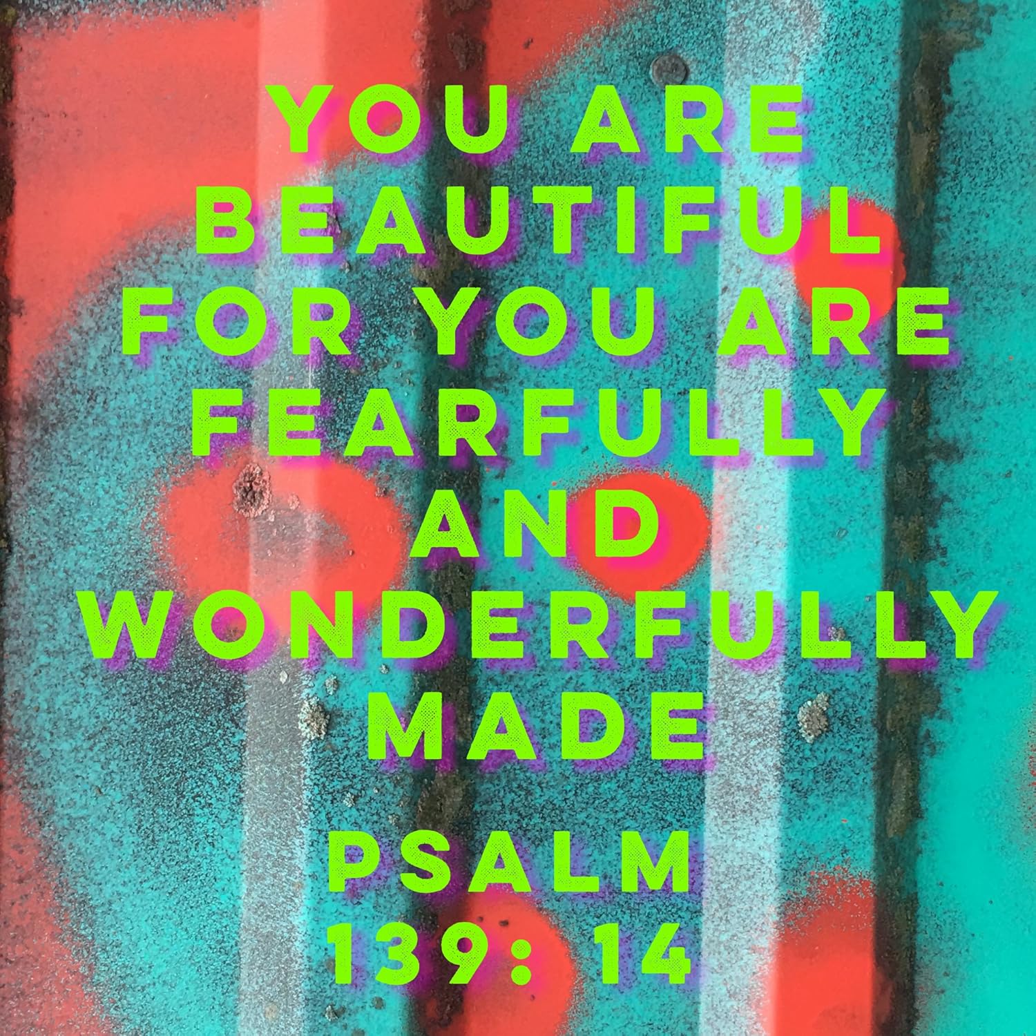 Imán para nevera con diseño de frase en inglés «You are belauty ...