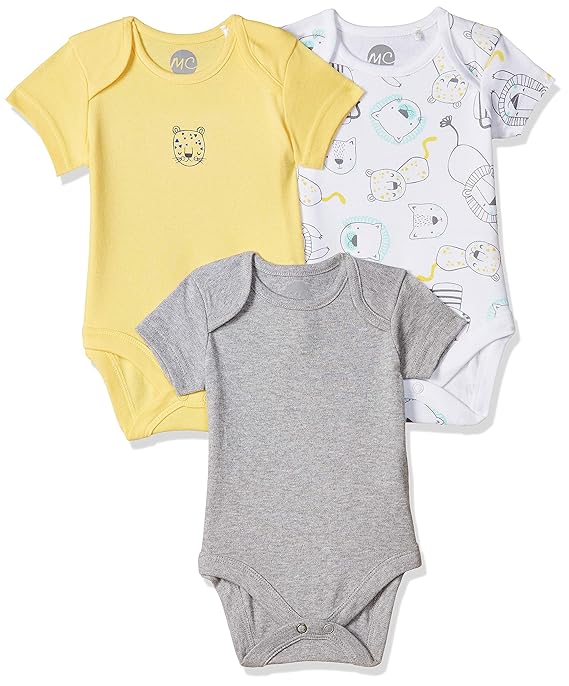 Buy Boys Half sleeve Bodysuit Multicolored at Amazon.in