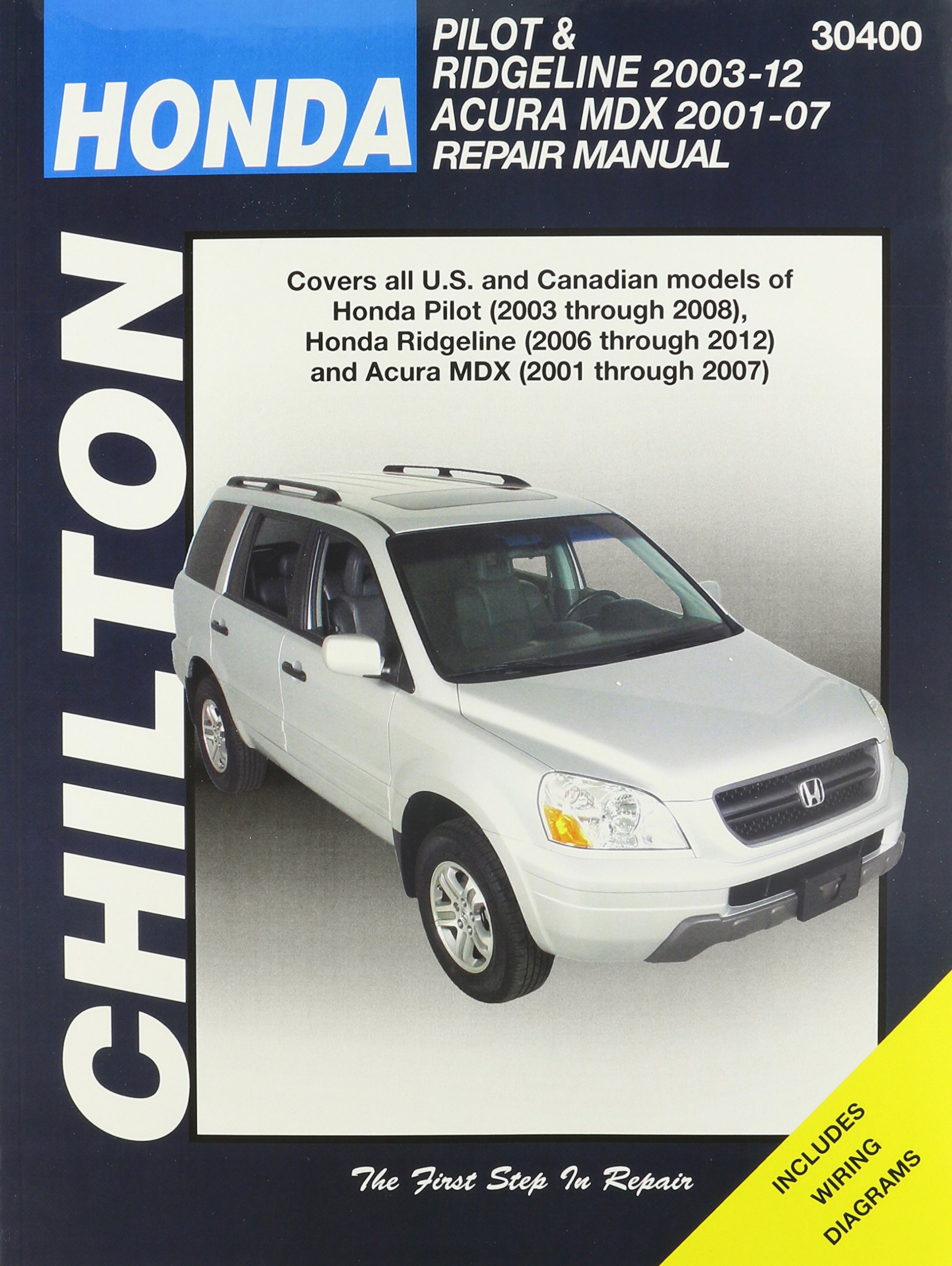 Honda Pilot/Ridgeline/Acura Automotive Repair Manual Paperback – Jul 1 2013