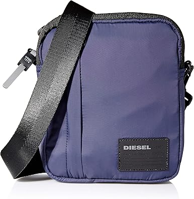 Amazon ディーゼル Diesel メンズ カラーブロック クロスボディバッグ Xpr230 Uni ネイビー T6065 ボディバッグ ワンショルダー