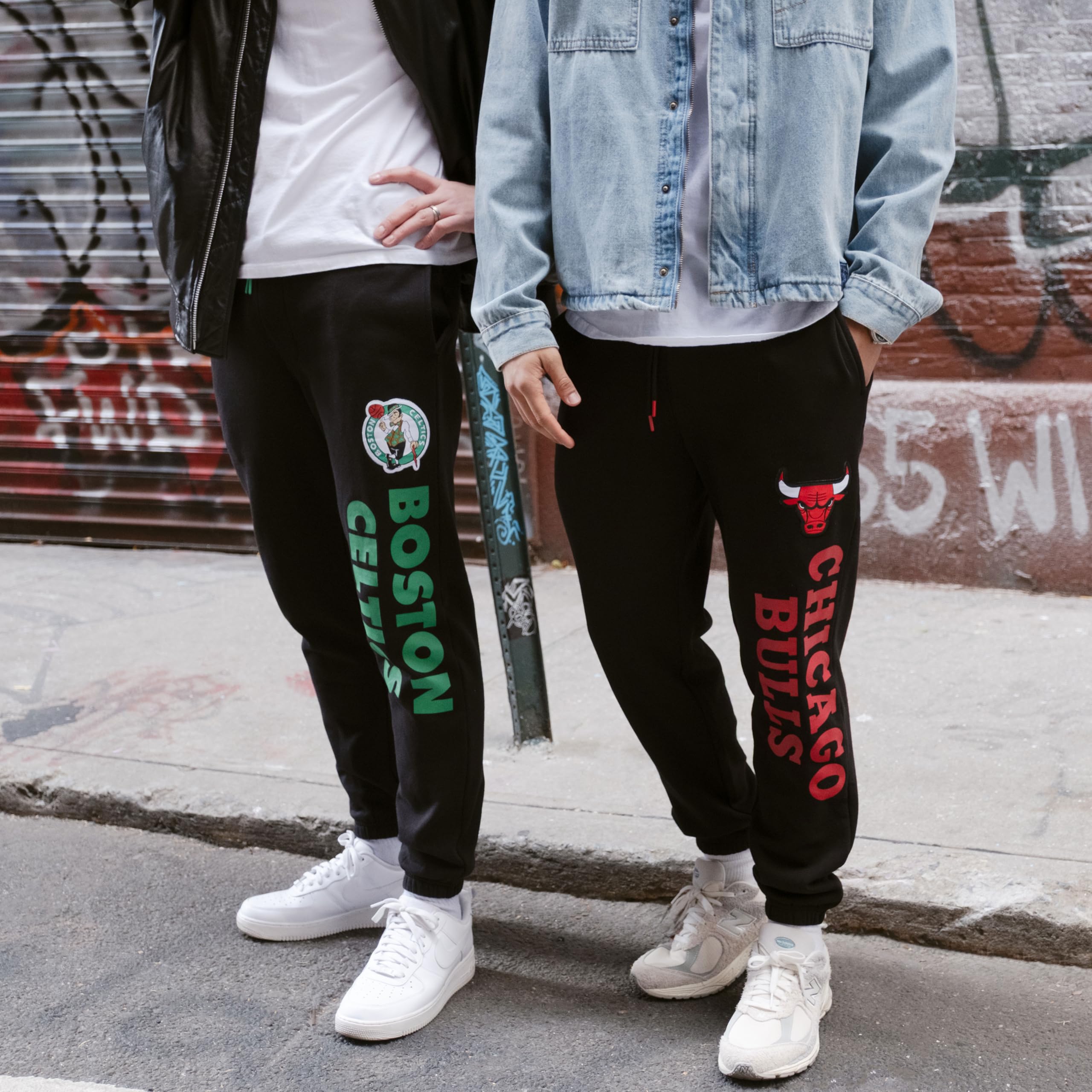 Ultra Game Men\'s NBA Official Super Soft Team Jogger Sweatpants, Oklahoma City Thunder, Black, XXX-Large