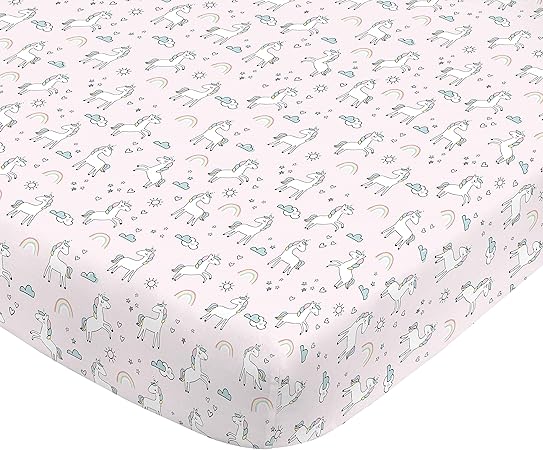 mini crib fitted sheet size