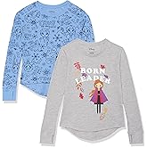 Amazon Essentials Girls Long-Sleeve Thermal T-Shirts