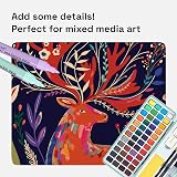 ARTISTRO 15 Acrylic Paint Pens Extra Fine 0.7mm for Rock Painting, view 6