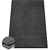 Azadx 4'x6' Front Door Mat Heavy Duty Indoor Outdoor Door Mat Non-Slip Backing Doormat for Entryway Stain and Fade Resistant Commercial Floor Mats Entry Mat Low Profile Welcome Door Mats