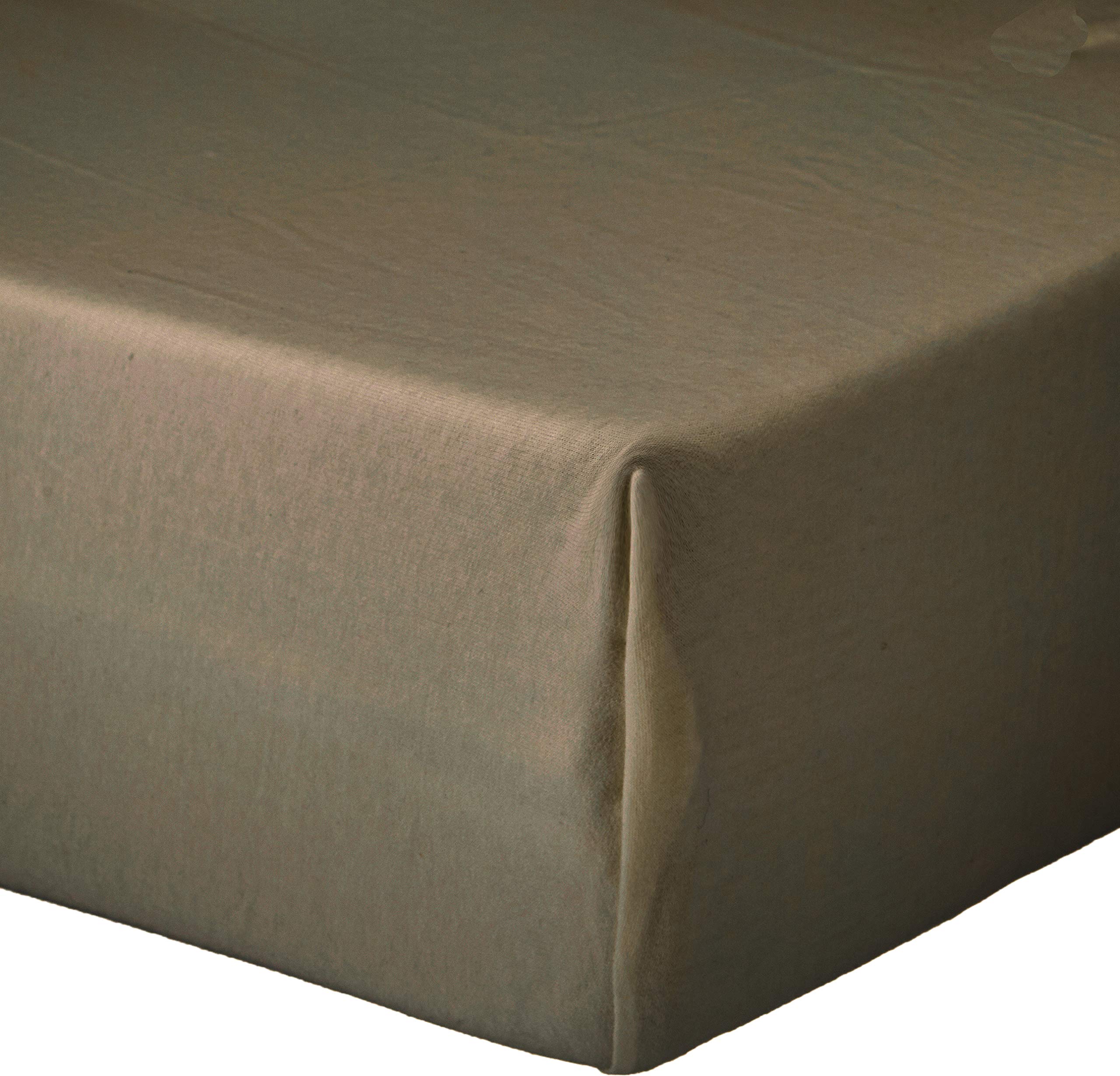 Penelope Tender Cotton Bed Sheet - Cot Bed Size - Cream