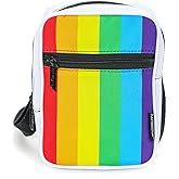 Fydelity Small Crossbody Bag for Men & Women - Over the Shoulder Bag Sling Checkered Crossbody Bags Festival Concert Bag