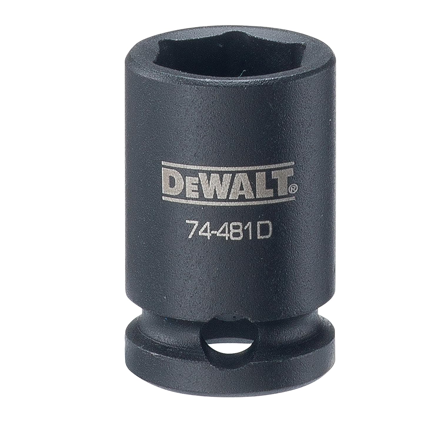 DEWALT 3/8" Drive Impact Socket 6 PT 1/2