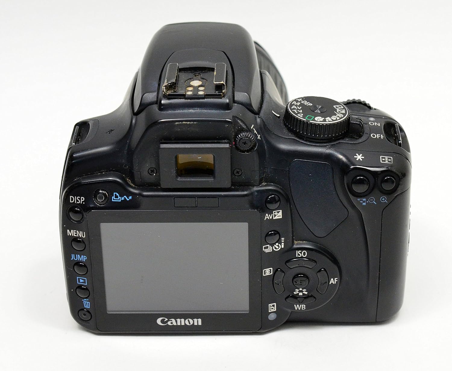 Amazon.com : Canon EOS Kiss X (Rebel XTi / EOS-400D) 10 MP CMOS APS-C  Digital SLR Camera with 2.5 inch LCD + EF-S 18-55mm f/3.5-5.6 Lens : Camera  & Photo