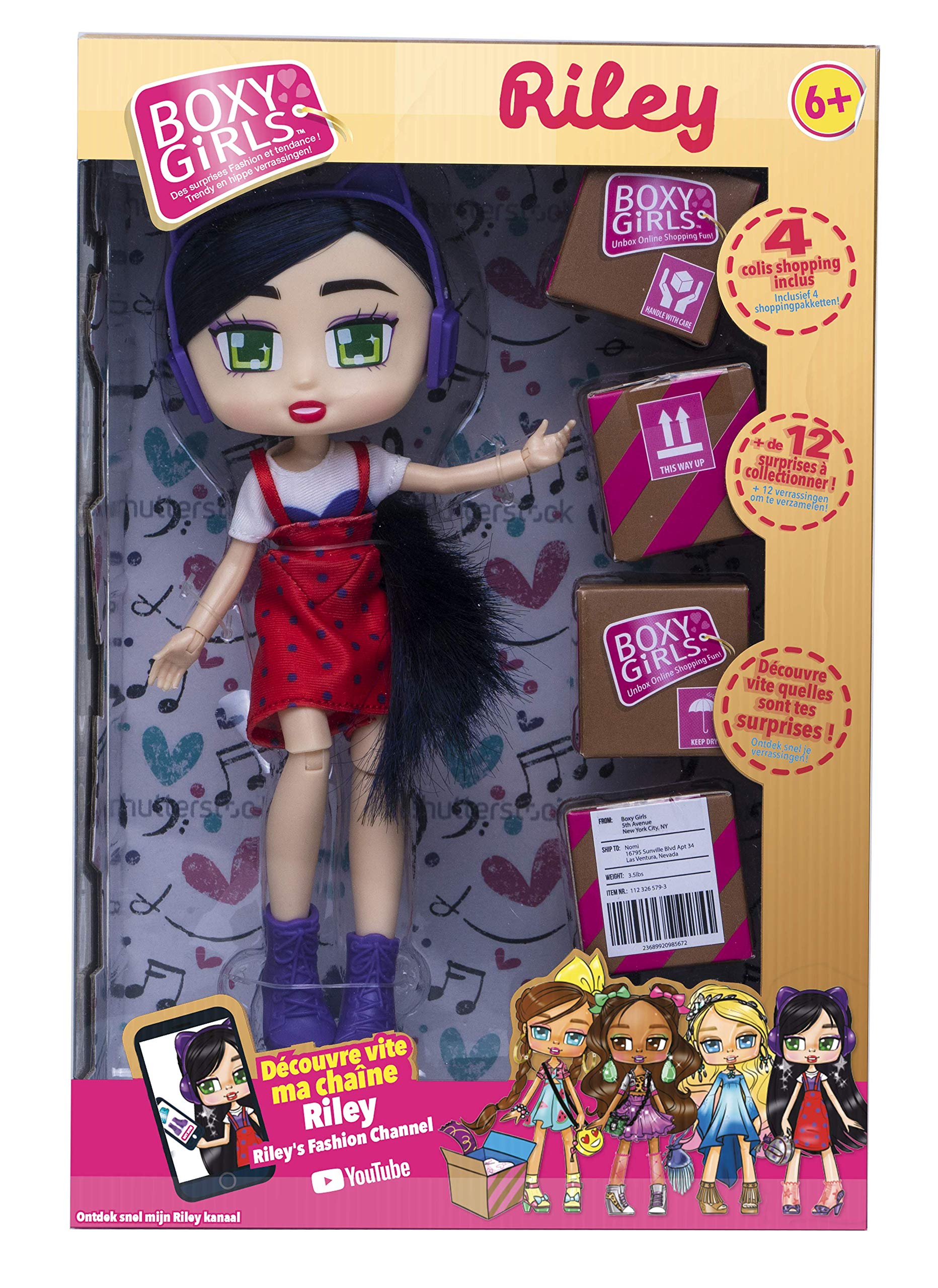 Best of Toys BOXY GIRLS RILEY The fashionista dolls that will make them talk about - Seen on TV