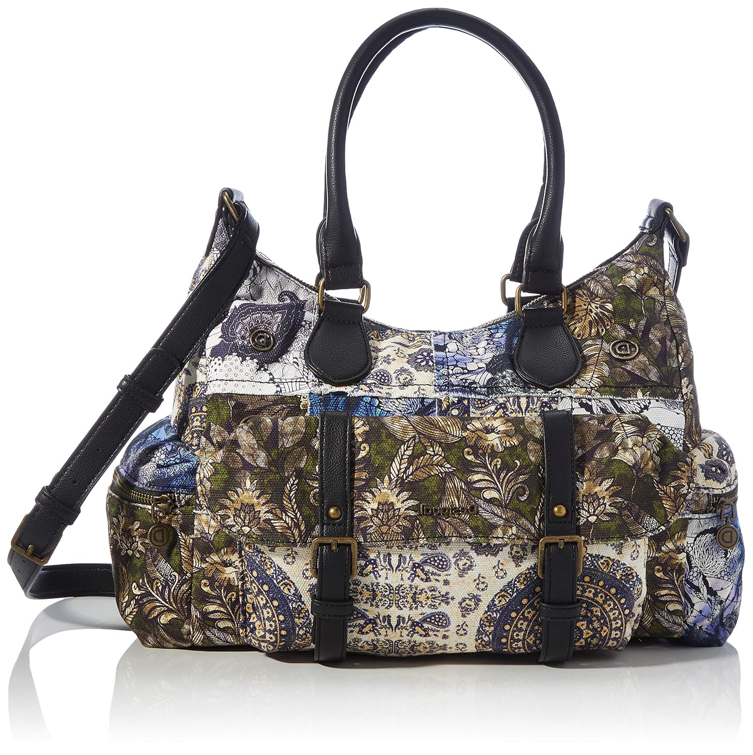 Buy Desigual Shoulder Bag, Black at Amazon.in