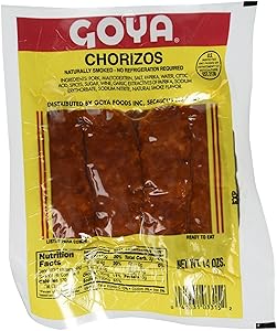 Goya Chorizos 8 Count 14 Ozs