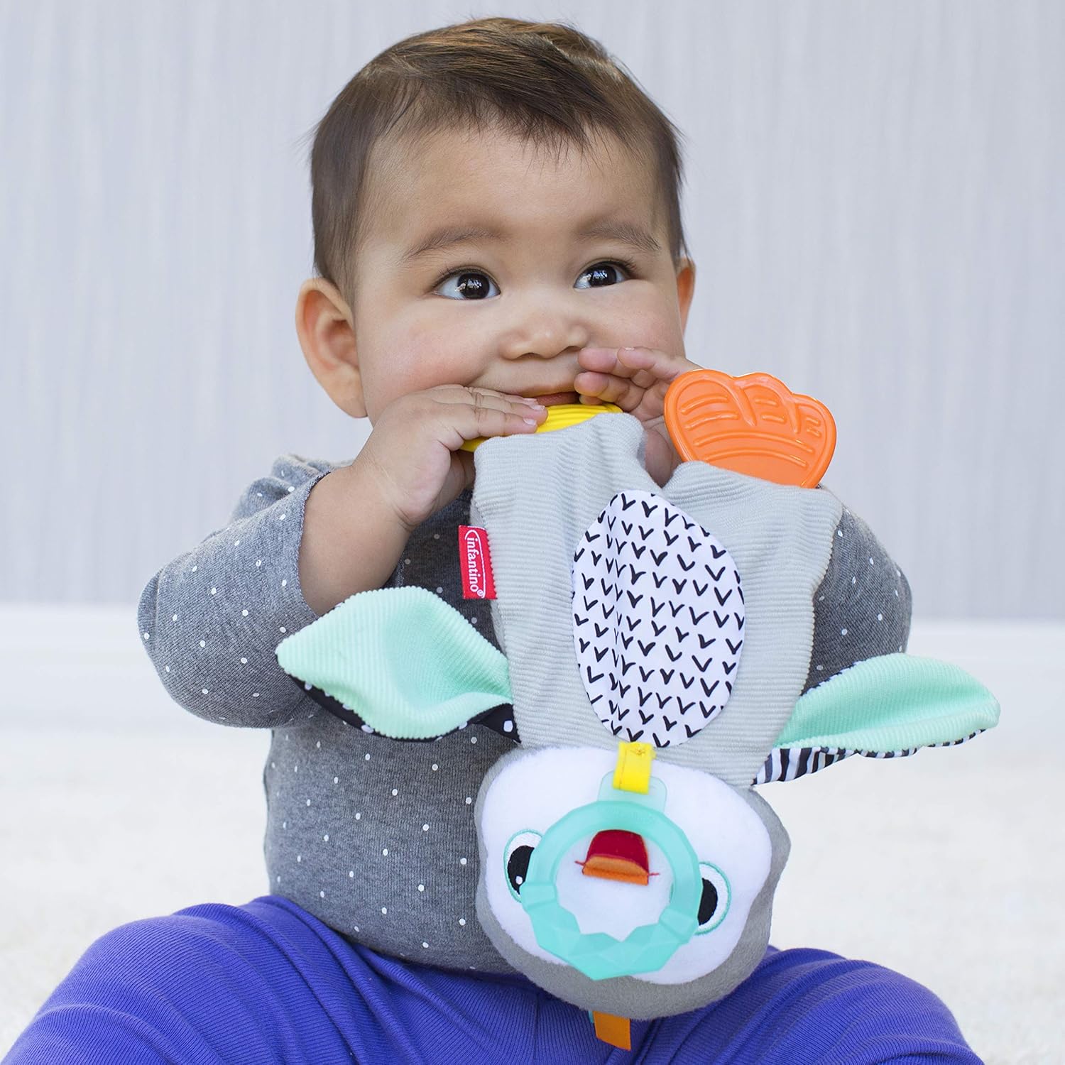 infantino cuddly teether